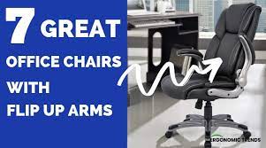 Office swivel chairs are quickly becoming popular in the workplace. The Best Ergonomic Chairs With Flip Up Arms That Swivel Away Ergonomic Trends