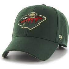 Minnesota wild nhl new era 39thrity size m/l fitted hat. 47 Brand Curved Brim Minnesota Wild Nhl Mvp Cap Grun Caphunters De