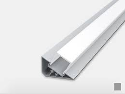 Artikelbild Led Alu Profil Loc E Mit Eckiger Abdeckung In Led Led Beleuchtung Montage
