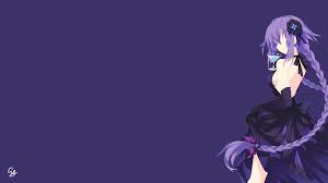 Download hd wallpaper in desktop and mobile resolutions. Wallpaper Anime Girls Minimalism Simple Background Neptune Hyperdimension Neptunia Purple Heart Hyperdimension Neptunia Hyperdimension Neptunia Long Hair Purple Hair Pigtails Back Drink Sideboob Gloves Lifting Dress Hair Ornament