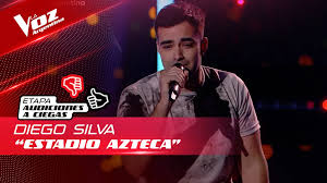 Diego Silva, de Puerto Madryn, cantó un tema de Calamaro en "La Voz  Argentina" pero no le alcanzó