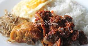 Azie Kitchen Nasi Lemak With Sambal Kerang Masakan