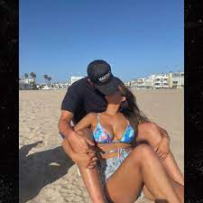 Jared Goff Kisses S.I. Swim Model GF Christen Harper During Romantic Beach  Dinner