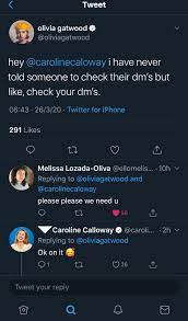But mostly, they are just two girls who are. The Writers From The Say More Podcast Are Taking An Interest In Cc I Really Like Olivia And Melissa And I M Worried They Re Gonna Bring Her On Their Podcast And Not Focus