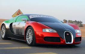 Bugatti Veyron In 40th Uae National Day Themed Wrap Photo Courtesy Of Mamso Photography Uae National Day Dubai Uae National Day