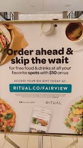 Ritual Fairview Mall Save 10 Off Your Order If You Order Ahead For Fairview Mall Food Court Https Www Lavahotdeals Com Ca Mall Food Court Food Food Court