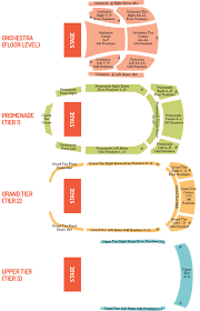 Montgomery Theater Seating Chart 2019