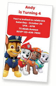 Don't worry, it happens to all of us. 29 Paw Patrol Invitations Digital Free