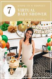 Pin On Virtual Baby Shower Ideas And Games