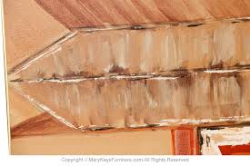 Etta Benjamin Cien Original Mid Century Large Abstract Oil Painting