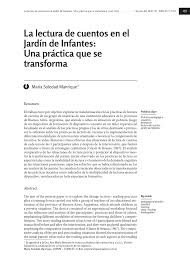 Share & embed libro mi jardin. Pdf La Lectura De Cuentos En El Jardin De Infantes Una Practica Que Se Transforma