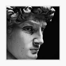 Pegatina for Sale con la obra «David de Michelangelo Buonarroti» de Artven 