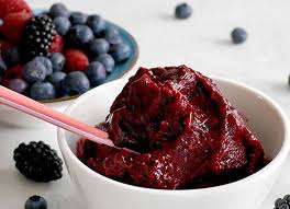 Sorbet Aux Fruits Rouges Au Thermomix Plat Et Recette Sorbet Aux Fruits Sorbet Thermomix Recette