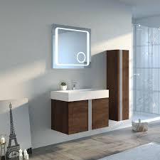Doté de trois tiroirs super pratiques et de trois compartiments de rangement, il abritera le design par studio sarah willmer architecture. Meuble De Salle De Bain Avec Vasque 80 Cm Meuble De Salle De Bain Suspendu Boreal
