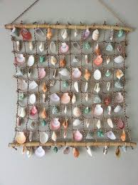 Wall Hanging With Shells From The Beach Love Thedailybasics Seashell Crafts Shell Crafts Sea Shell Decor