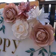 Paper Flowers Melbourne On Instagram This Colour Combination Though Dusty Pink White Cipria L Handmade Flowers Paper Paper Flowers Handmade Paper