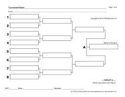 16 team single elimination bracket: 34 Blank Tournament Bracket Templates 100 Free á… Templatelab