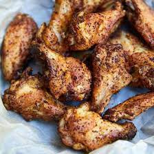Remove the chicken from the poaching liquid and shake off excess, then dredge in the seasoned flour and set on the rack. Extra Crispy Air Fryer Chicken Wings Craving Tasty