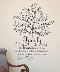 Family Tree Wall Quote Wall Quotes Tree Quotes Family Tree