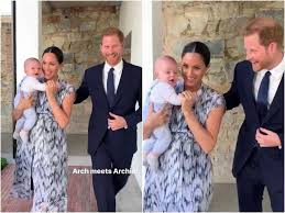 Congratulations to harry, meghan and archie on the arrival of baby lilibet diana, harry's father, prince charles, and his wife, camilla, duchess of cornwall, shared on twitter. Video Baby Archie Rare Appearance With Prince Harry Meghan Markle