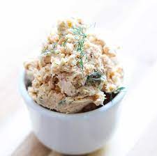 Place a bowl in a larger bowl of iced water, then, working in batches, push the chicken mixture through a drum sieve (or fine sieve) using a dough scraper or the back of a ladle. 3 Minute Salmon Pate