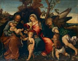 Nel nuovo testamento il termine arcangelo è attribuito a michele. Santa Famiglia Con San Giovanni Tobia E L Arcangelo Raffaele Veneranda Biblioteca Ambrosiana