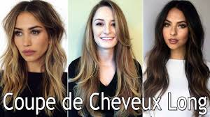 Queue de cheval ou chignon, boucles anglaises. Coupe De Cheveux Long Femme 2017 Coiffure Cheveux Long 2017 Youtube