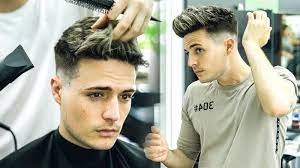 Men S Quiff Hairstyle Youtube Quiff Haircut Quiff Hairstyles Mens Quiff