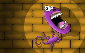 I hope you will love it! Hd Wallpaper Purple Lizard Cartoon Character Wallpaper Figure Teeth Representation Wallpaper Flare