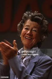 Pioneering American aviator and author Anne Morrow Lindbergh, spouse...  News Photo