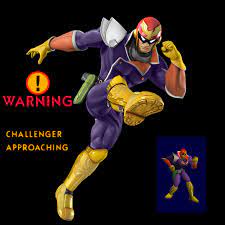 His description states that he spend a large quantity of time training for mario tennis , honing the ability to annoy mario and luigi. Smash 64 Captain Falcon Super Smash Bros Wii U Mods