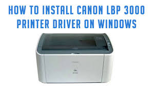 Download & install process of canon lbp3000 drivers for windows 10 es very easy. How To Install Canon Lbp 3000 Printer On Windows 10 Youtube