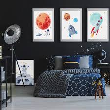 pandawhale pictures nursery boys space space space space space etsy in 2021 toddler space room boys space room space themed bedroom
