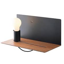 Parcourez notre sélection de applique murale en bois : Applique Murale Modulable Usb En Mztal Noir 1 Lumi Re E27 Flash Moneclairageled