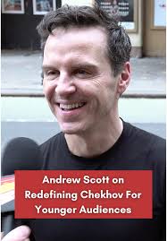 Andrew Scott is back in NYC for #Vanya, a one-man version of the classic  Chekhov play now running Off-Broadway! Watch him discuss how he hopes to  attract younger audiences to the “incredibly sexy” ...
