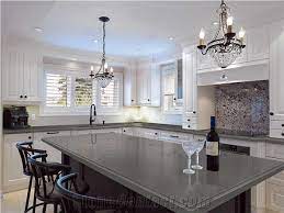 Light or dark, a grey countertop can complement any design grey kitchen countertops made from the material are incredibly flexible from a design standpoint. Pure Grey Dark Grey Quartz Kitchen Countertop Smoke Quartz Stone Countertop Slabs Engineer Kitchen Countertops Modern Kitchen Counters Best Kitchen Countertops