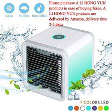 Nifogo Arctic Air Climatiseur Portable Ventilateur Usb Muitifonction 3 En 1 Mini Climat Portable Air Conditioner Portable Car Air Conditioner Air Conditioner