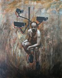 The big brother is watching trope as used in popular culture. Big Brother Is Watching You 01 Barjeel Art Foundation