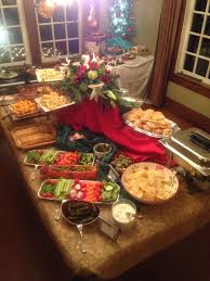 There's nothing like a phone call from the big guy to keep them being good all season long! Holiday Heavy Hors D Oeuvres Display At A Private Residence Cateringbythegrill Appetizers For Party Heavy Appetizers Appetizers For A Crowd