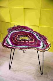 Purple Gold Table Epoxy Resin Geode Table Coffee Table Etsy Purple Gold Gold Table Exclusive Furniture