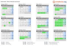 zum kostenlosen download regelkalender anklicken. Kalender 2012 Ferien Niedersachsen Feiertage
