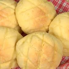 Melonpan Recipe Japanese Melon Shaped Bread Covered With Sweet Cookie Dough Cooking With Dog Video Recipe Video Food Videos Desserts Diy Food Recipes Japanese Dessert Recipes