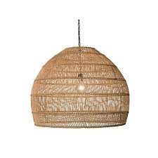 Anatoli 1 Light Single Dome Pendant Hanging Ceiling Lamps Lamp Rattan Pendant Light