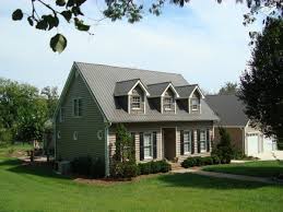 When in doubt, go neutral. Metal Roofing Colors And House Facade Choosing The Right Combination