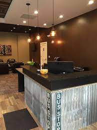 Pin By Dani Vi On Mj Auto Sales And Service Waiting Room Waiting Room Design Car Shop Automotive Decor