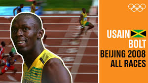 Jan 19, 2018 · who is usain bolt? All Of Usain Bolt S Individual Races At Beijing 2008 Youtube