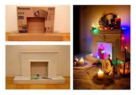 Fabriquer une cheminee en carton. Cheminee En Carton Avec Leurs Propres Mains 100 Photos Comment Realiser Un Agencement En Carton Une Classe De Maitre Pour La Fabrication De Produits De Decoration Des Instructions Pas A Pas Pour