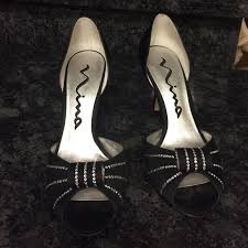 Nina Dress Shoes Black With Sparkling Bling Nina Shoes Dress Shoes Shoes Nina Shoes