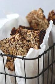 Five Seed Oat Crispbread Two Flavor Profile Options Shared 1 Fig Anise Black Pepper And 2 Rosemary Garlic And Smoked S Recipes Food Stuffed Peppers