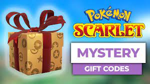 Active mystery gift codes pokemon scarlet